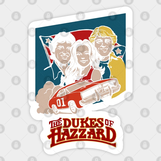 Hazzard Bo e Luke - General Lee Sticker by Vector-Planet